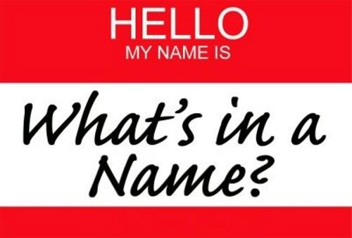 what's in a name