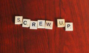 screw up your job board