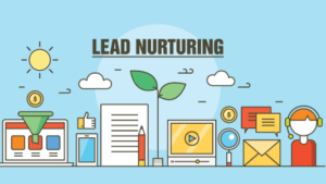 An image depicting lead nurturing