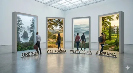 California, Alabama, West Virginia, and Oregon: 4 Different Metros. Real Hiring Numbers.